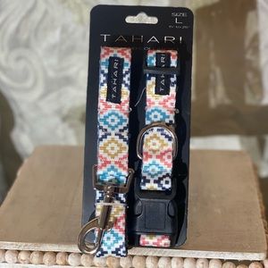 🎉HP🎉 Tahari Leash & Collar Set: Large
